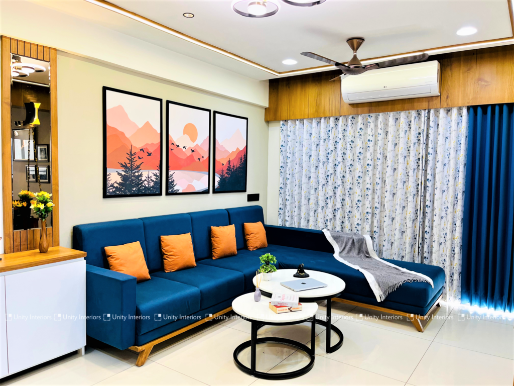 Modern Interior Designing for 3 BHK house 2