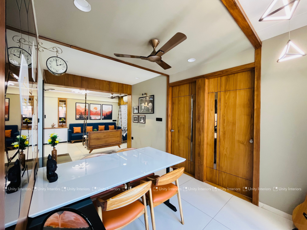 Modern Interior Designing for 3 BHK house 4